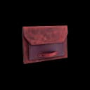 Porte-Document Rouge Bordeau Vieilli